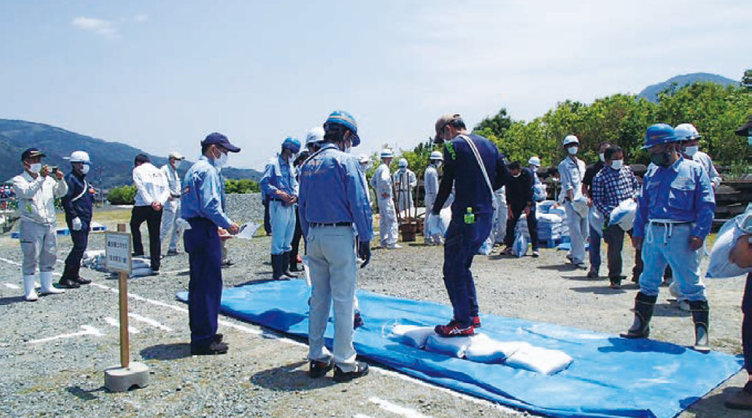 肱川水防工法訓練