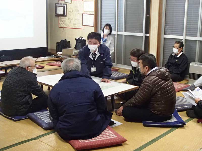 地元への用地説明会