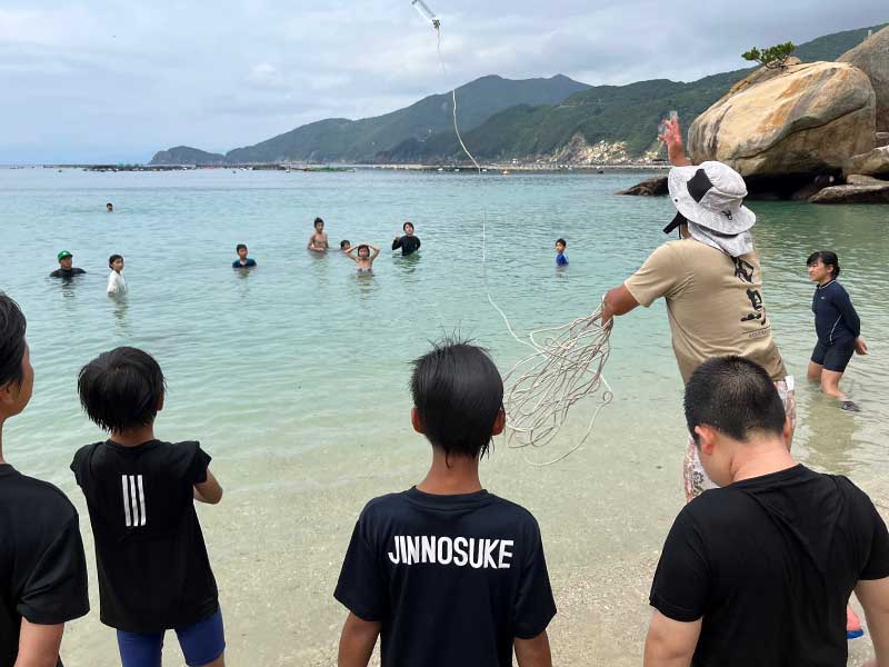 海辺の防災ワークショップ