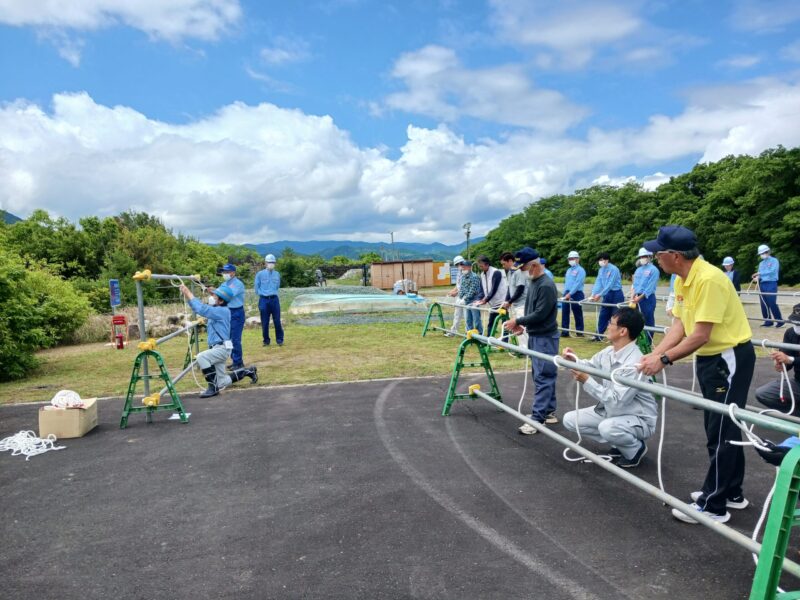 肱川水防工法訓練