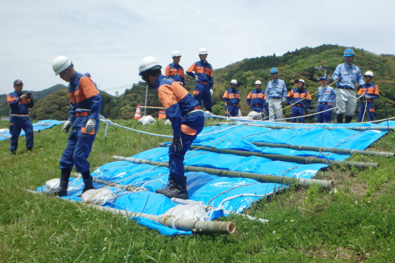 ▲仁淀川水防工法講習会(R7.5.11)
